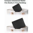 thumbnail image 3 of 2 PC Pocket Cosmetic Bag for Purse, Lipstick & Coin Storage Purse Organizer Pouches,Small Cosmetic Bag for Women,Holographic Green Faux Leather Waterproof, Travel Makeup Pouch & Essentials, 3 of 6
