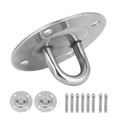 thumbnail image 1 of Hebilla para hamaca de yoga, anclaje de montaje de acero inoxidable, soporte de acero para hamaca de yoga, disco para hamaca de yoga resistente y duradero, 1 of 14