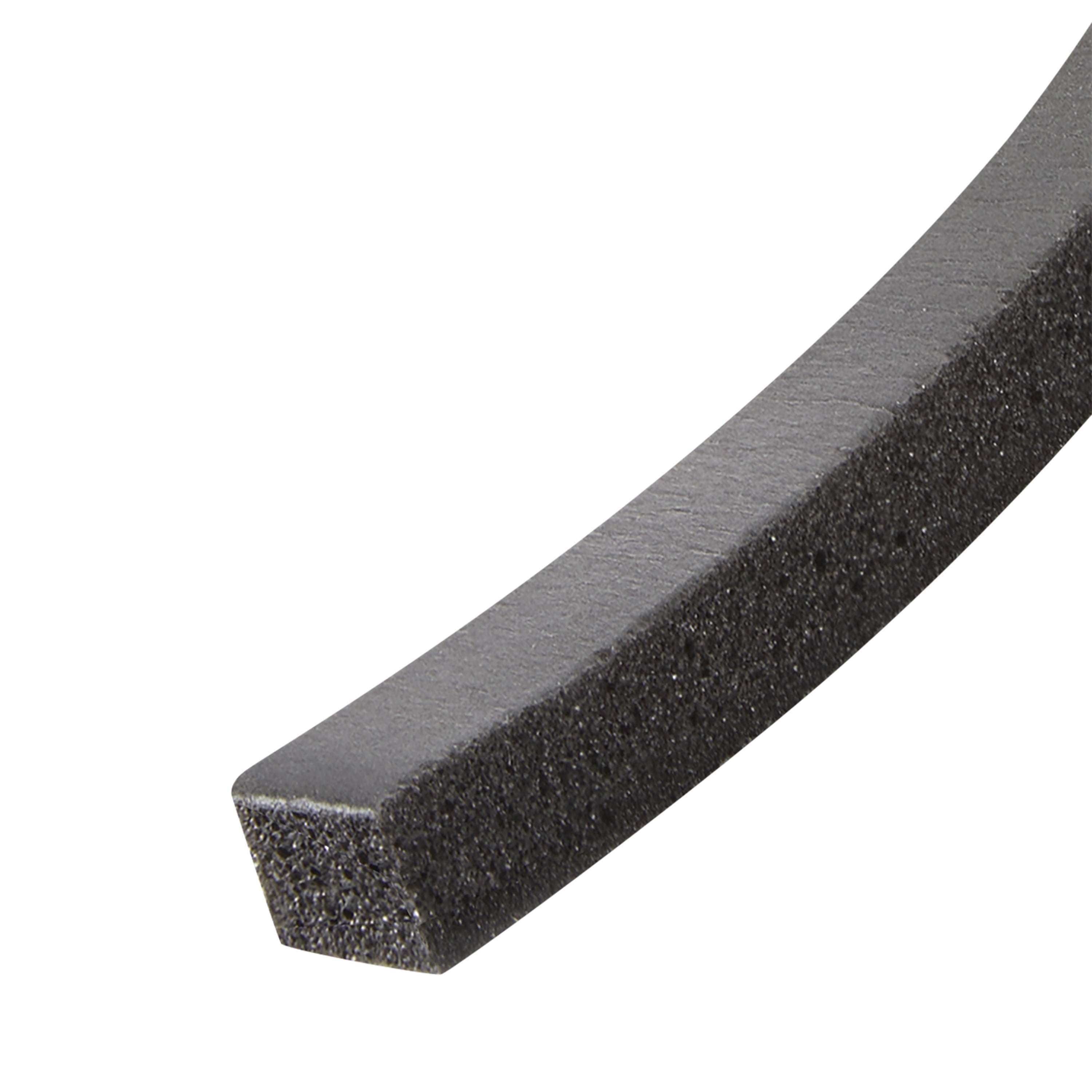 Frost King 3/8 in. X 3/16 in. X 10 ft. Black High-Density Rubber Foam  Weatherstrip Tape R338H - The Home Depot