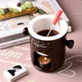 thumbnail image 4 of Elegant Ceramic Fondue Cup for Melting Treats Perfect for Entertaining Guests, 4 of 19