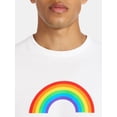 thumbnail image 4 of Pride Rainbow Pride Graphic Tee Shirt, Men's Sizes XS-5XL, 4 of 5