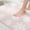 Pink, variant on Soft Plush 3D Snowflake Microfiber Bath Mat, Ultra Absorbent Quick Dry Shower Rug with Non-Slip TPR Backing, Doormat for Bathroom Bedroom Entryway Home Decor