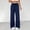 #744-Dark Blue, variant on Women's High Waist Drawstring Pants, Casual Comfortable for Everyday Wear
