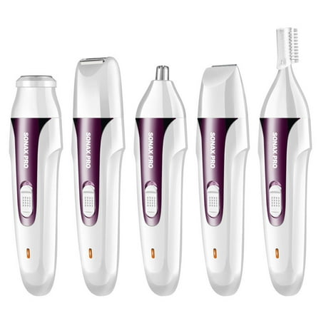 5 In 1 Women S Shaver Epilator Underarm Electric Nose Hair Trimmer