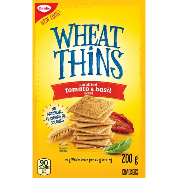 Wheat Thins Sundried Tomato & Basil Crackers, 200 g