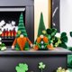 thumbnail image 1 of Fiudx Muñeco de Gnomo Del Día de San Patricio, Adorno con Sombrero de Duende Verde, Adorno Irlandés de Fantasía, Decoración Festiva para Fiestas, 21 X 13 X 6 Cm, Poliéster, 1 of 5