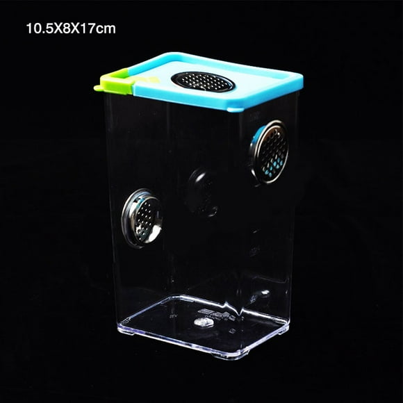 Reptile Breeding Box Clear Acrylic Reptile Terrarium Feeding Box for Spider Scorpion