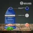 thumbnail image 3 of Nevlers Hand Painted Ceramic Salt Inhaler with Pure Himalayan Pink Salt | Asthma and Allergy Relief | Includes Salt Refill | Cobalt, 3 of 7