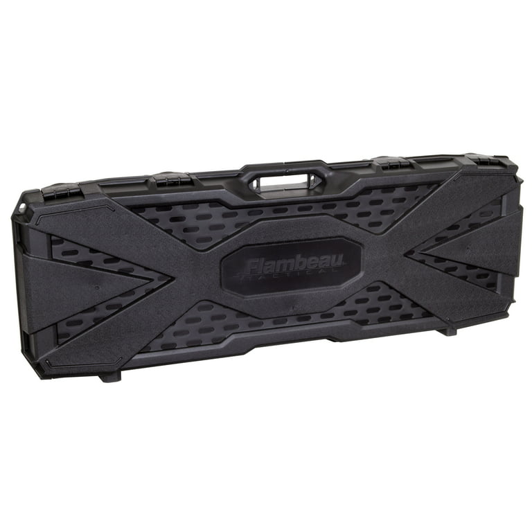 Flambeau, 41.6 inch Hard Sided Gun Case, Black, 6500WMSN, 1 Piece, Plastic  