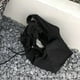 thumbnail image 5 of Bolso bandolera Hugo negro ligero portátil práctico duradero para comestibles compras en la playa Bolsa de hombro tipo cubo, 5 of 10