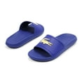 thumbnail image 7 of Lacoste Men's Croco Slide Sandals, Navy \ Yellow,9 M US, 7 of 7