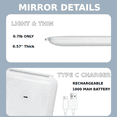 thumbnail image 4 of GERP Lighted Make Up Mirror with 3 Lights, Rechargeable Touch Button Mirror with Charger, 4 of 6