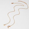 thumbnail image 5 of Collar de lazo para mujer, collar de luna y estrella, gargantilla de oro para mujer, gargantilla delicada, joyería de cadena para mujeres y niñas, 5 of 5