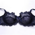thumbnail image 5 of Women's Sexy See-Through Lace Mesh Sheer Smooth Bra and Panty Underwear Set, 5 of 7