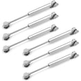 thumbnail image 1 of 80N Hydraulic Gas Struts 6Pcs Silver, Soft Close Lid Support for Cabinets & Furniture, 10 Inch Length Gas Spring Lift for Doors, RV, and Storage Box with Screws, 1 of 7