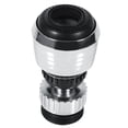 thumbnail image 1 of Rotate Faucet Nozzle Filter, ABS Material  Plated Increasing Water Pressure Kitchen Sprayer Head 360 Degree  For Home For Sink, 1 of 8