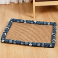 thumbnail image 3 of Ice Rattan Cooling Pet Bed - Self-Cooling Mat for Dogs & Cats - Summer Cooling Pad with Breathable Woven Design - Washable Cooling Mat for Puppies & Kittens, 3 of 5