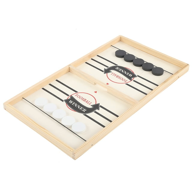 Table Hockey Board Game, Slingshot Board Games Portable Edges Lightweight For Parent-child For Interaction