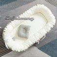 thumbnail image 1 of Cama cuna mochila portátil nido de bebé protección de aislamiento almohada extraíble y lavable en forma de equipaje camas medianas Fivean unisex, 1 of 2