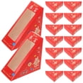 thumbnail image 6 of IDEANATEGRATE Triangle Dessert Box 100pcs Sandwich Packaging Cardboard Paper Containers Cake Triangle Cake Container, 6 of 8