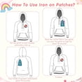 thumbnail image 5 of 10 Parches termoadhesivos Sincero Aleatorios para niños Bordados DIY para ropa Jeans Sombreros Camisetas, 5 of 5
