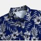 thumbnail image 3 of Camisas Y s Camisas de un solo pecho de primavera y verano para hombre, camisa informal de manga corta con solapa para playa y vacaciones al libre (Blue, XXL), 3 of 7