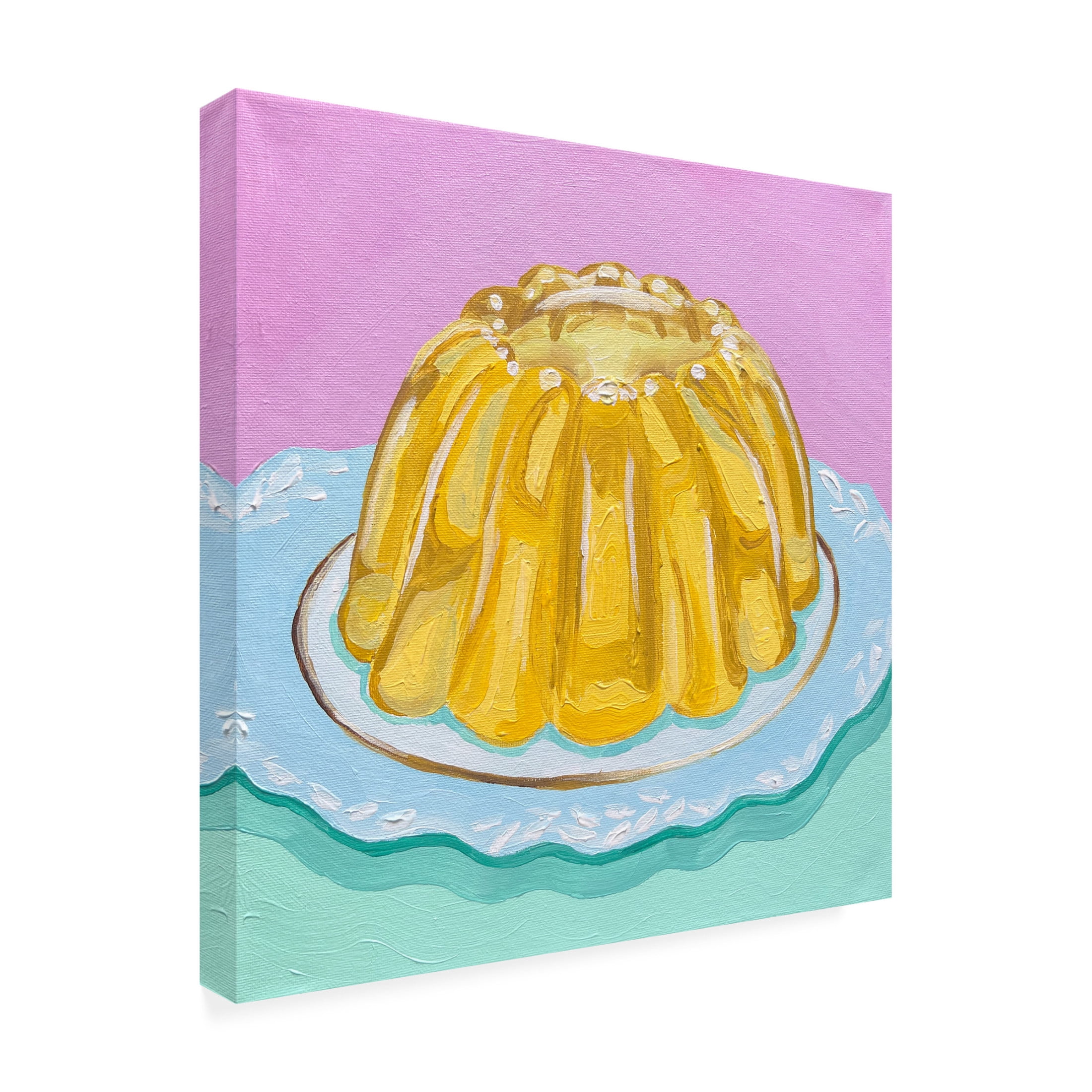 Trademark Fine Art Key and Sea Lemon Jello Canvas Wall Art