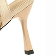 thumbnail image 5 of Women's Pumps Stiletto High Heel Ankle Strap Pointed Toe 8CM Pump Party Dress, 5 of 6