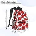 thumbnail image 4 of Fotbe Hand Drawn Tomatoes Lightweight Casual Laptop Backpack for Men and Women, Daily use Waterproof backpack, Backpack for College, 4 of 8