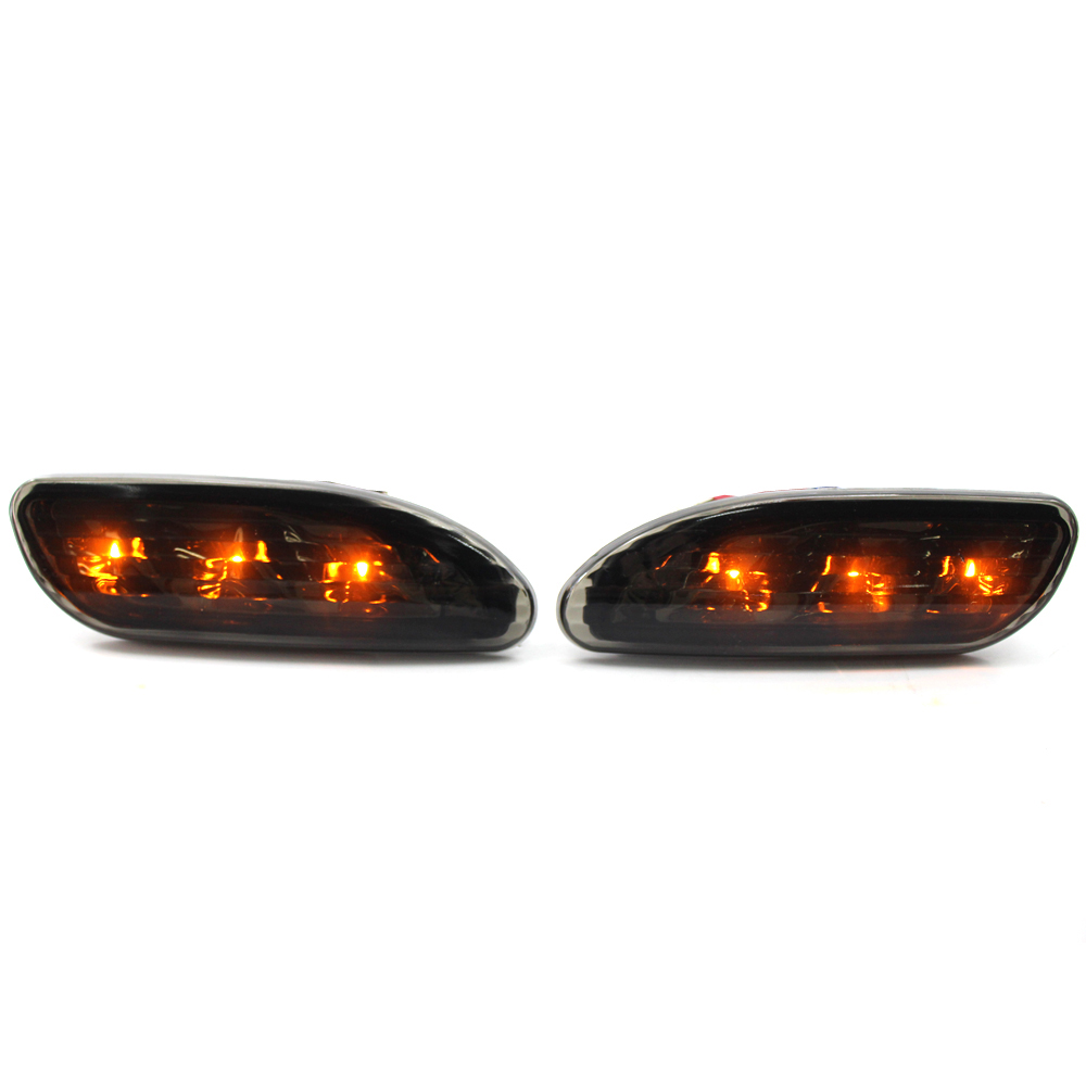 LED Side Marker Lights Lens Fender Turn Signal Light Lamp for Mercedes