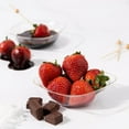 thumbnail image 3 of EcoQuality 6 oz Clear Plastic Square Bowls with Gold Rim - Disposable Plastic Soup Bowls, Heavy Duty Plastic Salad Bowls, Dessert Bowl for Baby Showers, Weddings, Birthday Party (10), 3 of 3