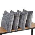 thumbnail image 4 of Home Soft Things Super Soft Decorative Pillow Covers, Set of 4, 20x20 inches, Dragonfly, 4 of 5