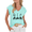 2-Blue, variant on COZYMY Women's Funny Self Deprecating Graphic V-Neck Short Sleeve Tee Soft Cotton Yellow Summer Top