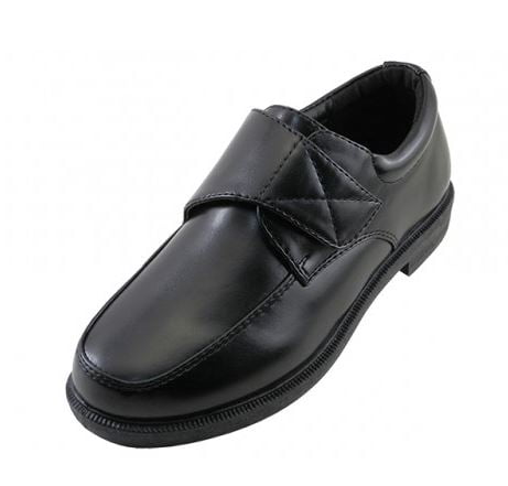 TBD - Boys Dress Shoe With Velcro Shoe 
