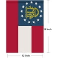thumbnail image 3 of Georgia State Garden Flags 12.5 * 18 Inches Double Sided Vivid Color and Fade Proof Small Indiana Yard Flags for Indoor and Outdoor Decorations (Georgia), 3 of 5