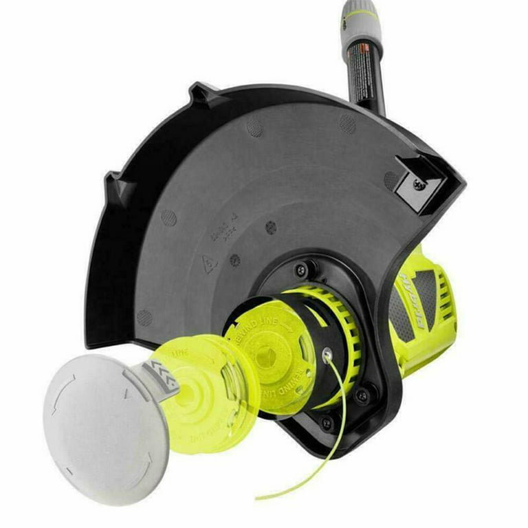 for Ryobi ACFHRL2 Polycarbonate Bladed Trimmer Head 18-Volt, 24-Volt Strimmers with 6 Replacement Plastic Blades, Size: 0.080 inch, Black