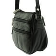 thumbnail image 3 of Silver Fever Leather Shoulder Multi-Purpose Ewast-West Handbag, 3 of 5
