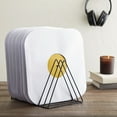 thumbnail image 4 of 2-Pack File Folder Organizer for Desk - Triangle Holder for Magazines and Notebooks (Black), 4 of 8