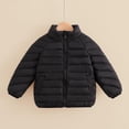 thumbnail image 2 of Lmnyox Puffer Jackets for Girls Zip Up Long Sleeve Stand Collar Coats Puffy Jackets with Pockets 1-12 Years, 2 of 7