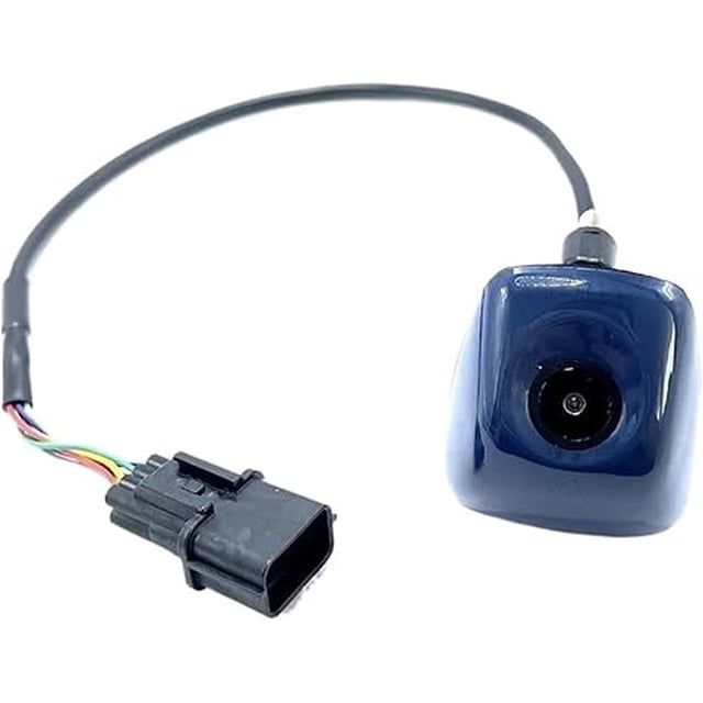 95760-C8001 Rear View Reverse Parking Assist Camera Back Up Camera Blue Compatible For Hyundai I20 95760C8001 95760-C8001-X3U(BLACK)