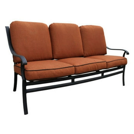 - Paradise Cove Designs Hudson Bay Deep Seating Aluminum Patio Sofa