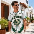 thumbnail image 7 of 2026 New Mexico Soccer Jersey Mens Mexico National Team Graphic Style, Mexican Jersey Soccer T-Shirt, Crew Neck Short Sleeve Sport Tee for Travel and Everyday Wearing for Adult, 7 of 7