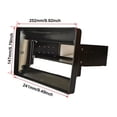 thumbnail image 4 of Universal Car Stereo Installation Kit, 9/10 Inch Touch Screen Frame Plate Adapter for Dashboard, ABS Material, Black, 4 of 8