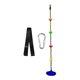 thumbnail image 1 of Cuerda de escalada con plataformas Escalera colgante para árbol para césped Jardín al aire libre azul oscuro colorido, 1 of 9