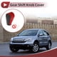 thumbnail image 2 of Cubierta antideslizante para la palanca de cambios del automóvil, protector del mango de cambio para Honda CR-V 2015-2016, rojo y negro, 2 of 6