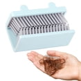 thumbnail image 2 of Colector de pelo de ducha, colector de pelo de pared desmontable para ducha, tapón de pelo para colador de drenaje, recogedor de pelo, 2 of 8