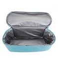 thumbnail image 5 of Eastsport Mesh Tote Insulated Cooler Beach Bag, Mint Blue/Gray, 5 of 5