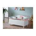 thumbnail image 2 of IN Room Furniture Designs Transitional Wood Storage Bench in White, 2 of 4
