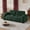 Green, variant on Huacanora 80.3" Boneless Loveseat, 2-Seat Upholstered Velvet Cloud Couch Sectional with Deep Seat, Oversized Sectional Couches for Living Room, No Assembly Required, Camel