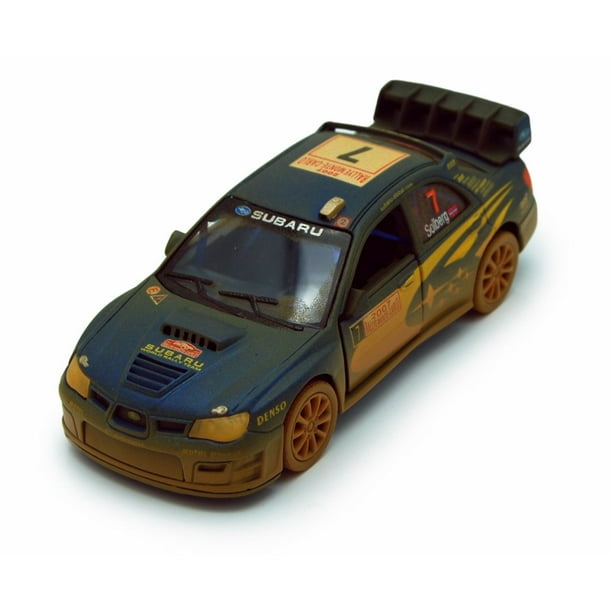 07 Subaru Impreza Wrc Muddy 7 Blue Kinsmart 5328dy 1 36 Scale Diecast Model Toy Car Brand New But Not In Box Walmart Com